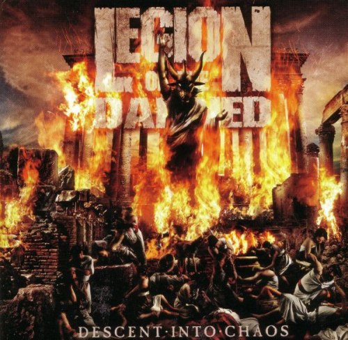 LEGION OF THE DAMNED - Descent Into Chaos CD Death Thrash Metal