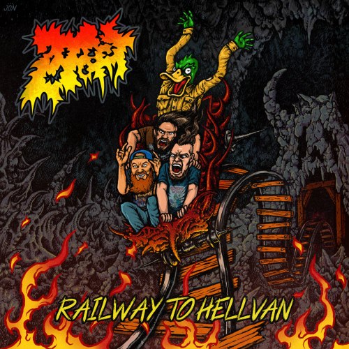ZOEBEAST - Railway To Hellvan CD Grindcore