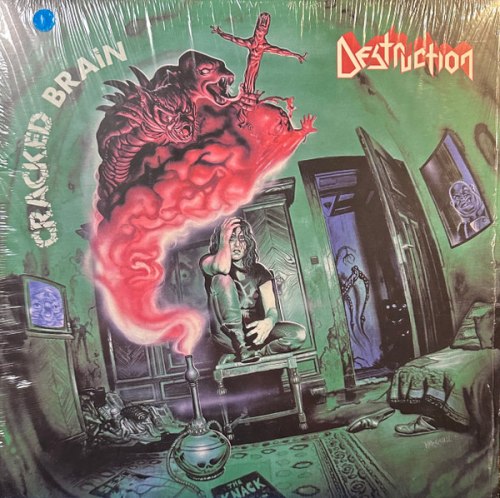 DESTRUCTION - Cracked Brain LP Thrash Metal DESTRUCTION - Cracked Brain LP Thrash Metal