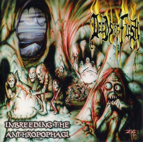 DEEDS OF FLESH - Inbreeding The Anthropophagi CD Brutal Death Metal