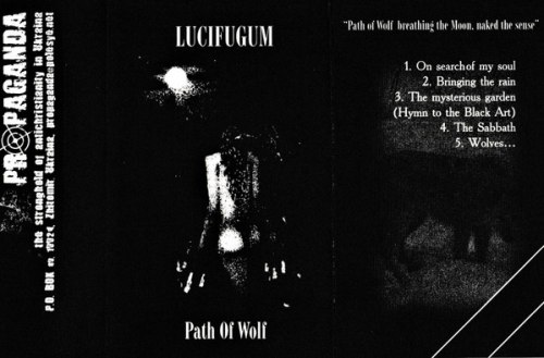 LUCIFUGUM - Path of Wolf Tape Black Metal
