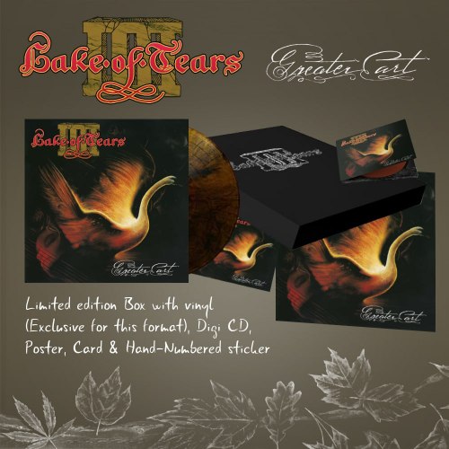 LAKE OF TEARS - Greater Art LP+CD Boxed Set Doom Metal