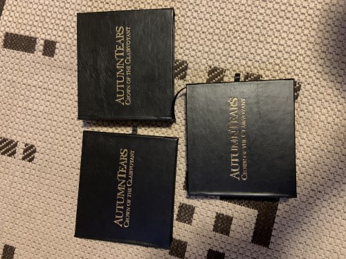 AUTUMN TEARS - Crown of the Clairvoyant Leatherbook CD Neoclassical