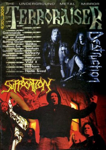 TERRORAISER #4 (20) 2004 Журнал Metal