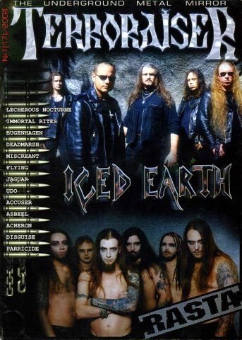 TERRORAISER #1 (17) 2004 Журнал Metal