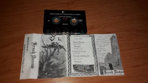 KRAAH DUNUM - Domhain I Dorcha Tape Black Metal