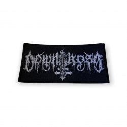 DOWNCROSS - Logo Нашивка Black Metal