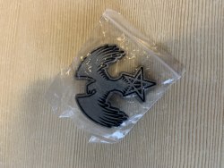 MYSTICUM - Raven значок Industrial Black Metal