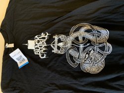 BLACK CANDLE - Logo - XL Майка Black Metal