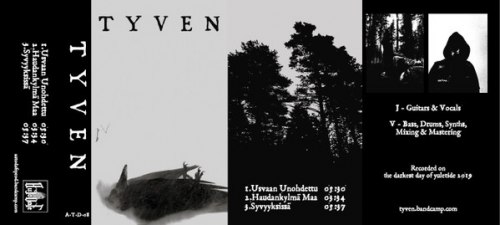 TYVEN - Usvaan Unohdettu Tape Atmospheric Metal