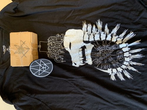 BLACK CANDLE - Trees in Space - XL Майка Black Metal