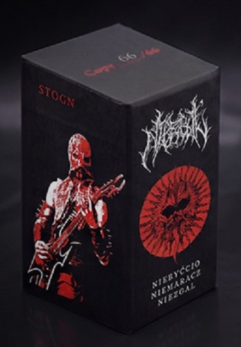 NIEZGAL - Niebyćcio. Niemaracz. Niezgal. 3xTape Boxed Set Black Metal