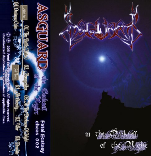 ASGUARD - In The Darkness Of The Night Tape Dark Metal