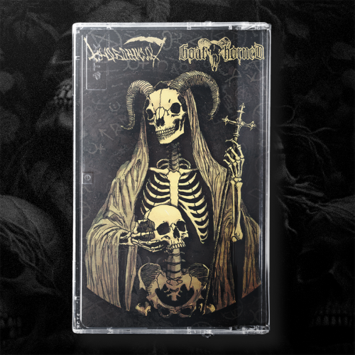 NIABOŽČYK / GOATHORNED – Niabožčyk / Goathorned (SKON) Tape Black Death Metal