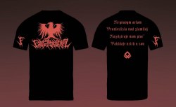 FAUSTBRUHIEL - Logo - L Майка Black Metal