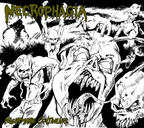 NECROPHAGIA - Nightmare Continues Digi-CD Death Metal