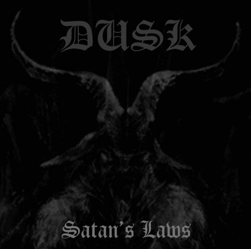 DUSK - Satan's Laws CD Cult Satanist Metal