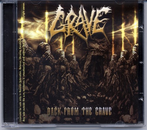 GRAVE - Back from the Grave CD Death Metal