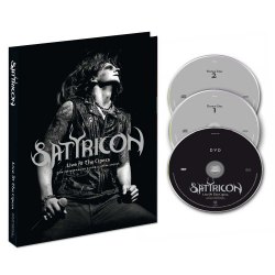 SATYRICON - Live at the Opera A5 Digi-2CD+DVD Blackened Metal