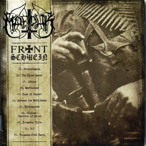 MARDUK - Frontschwein CD Black Metal