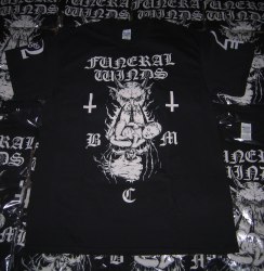 FUNERAL WINDS - B.M.C. - L Майка Black Metal