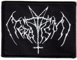 TERATISM - Logo Нашивка Black Metal
