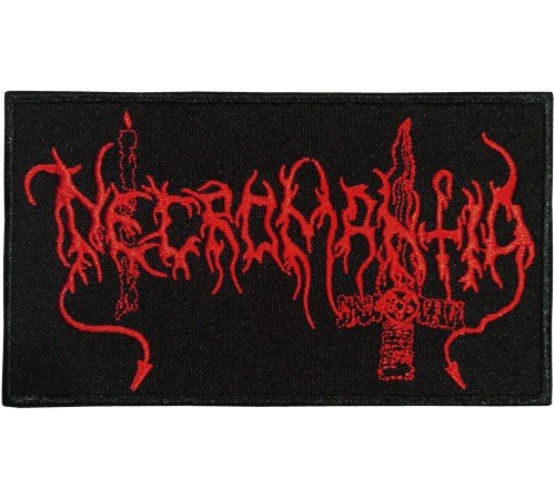 NECROMANTIA - Old Logo Нашивка Black Metal