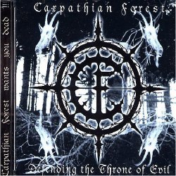 CARPATHIAN FOREST - Defending The Throne Of Evil CD Black Metal