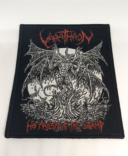 VARATHRON - His Majesty at the Swamp Нашивка Black Metal