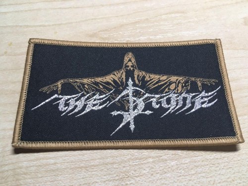 THE STONE - Logo Нашивка Blackened Metal