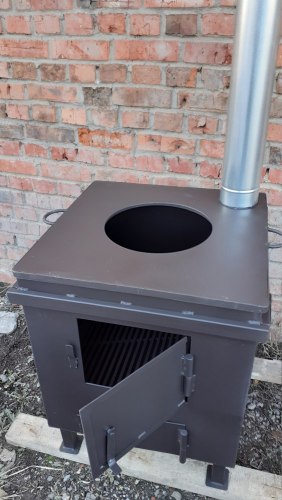 Печь сжигания мусора "Уголёк" 370 4 мм (Pionehr)