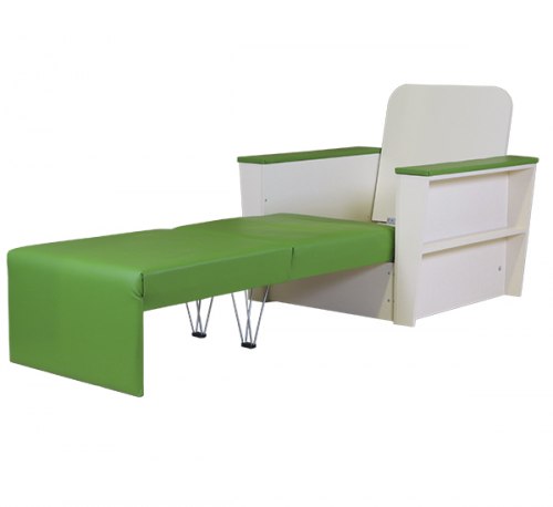Кресло-кровать «Бруно» зелёная