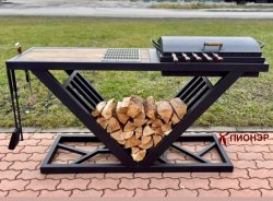 Мангал см-4 в Стиле Loft Пионэр