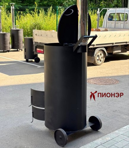 Печь - бочка сжигания мусора Золушка-300 4 мм