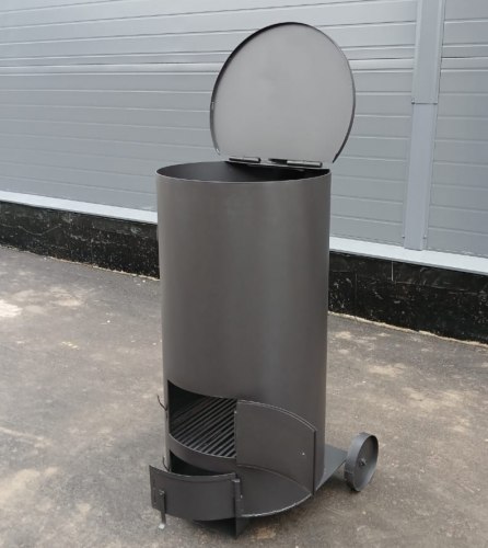 Печь - бочка сжигания мусора Золушка-300 4 мм