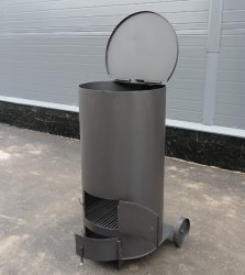 Печь - бочка сжигания мусора Золушка-300 4 мм