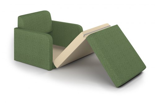 Кресло-кровать «Бит Куба» зеленый