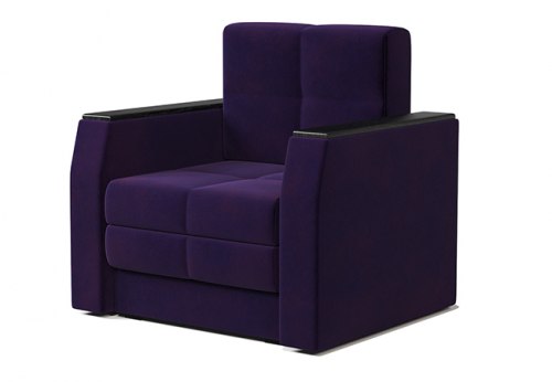 Кресло-кровать «Атлант» Вельвет Люкс Фиолетовый