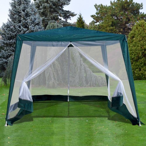Садовый тент шатер с москитной сеткой-3x3x2.4m