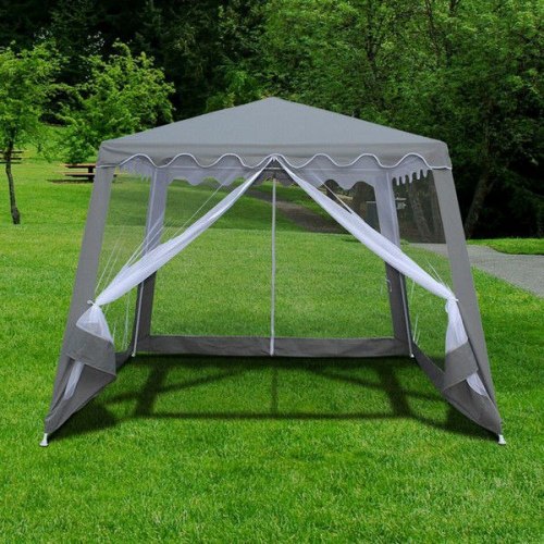 Садовый тент шатёр с москитной сеткой-3x3x2.4
