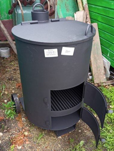 Печь - бочка для сжигания мусора "Золушка" 200 (5мм)
