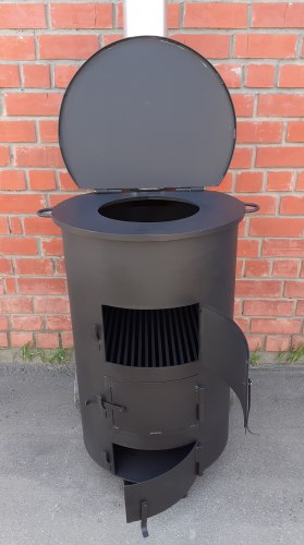 Универсальная мусоросжигательная печь "МаУгли" 5мм