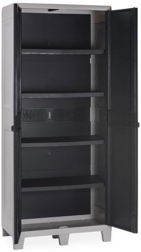 Шкаф WOODY'S XL (глубокий), 2-х дверный с 4 полками