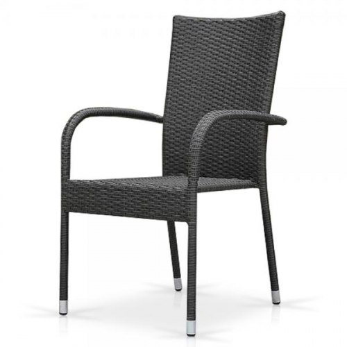 Плетеный стул из искусственного ротанга AFM-407G grey