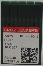 Игла Groz-Beckert DBx1 №80/12 FG/SUK