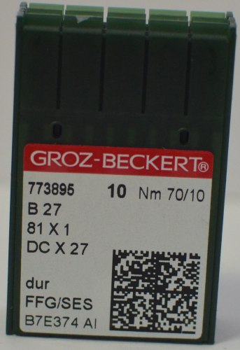 Игла Groz-Beckert B-27 (DCx27) № 70 FFG/SES