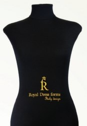 Манекен Royal Dress Forms Christina Черный