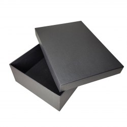 Подарочная коробка большая "Черная без надписи" (20*28*9 см.) / арт. 301-69