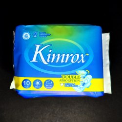 Хлопковые дневные прокладки Kimrox Ultrathin Pad Cotton Surface (24 см., 10 шт., HALAL IFRC)/ арт. 229-5