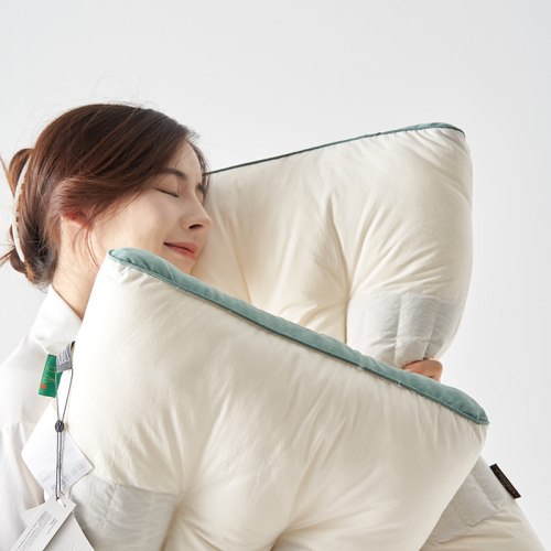 Подушка хлопковая с гречневой лузгой (48*74 см.) / арт. 286-1